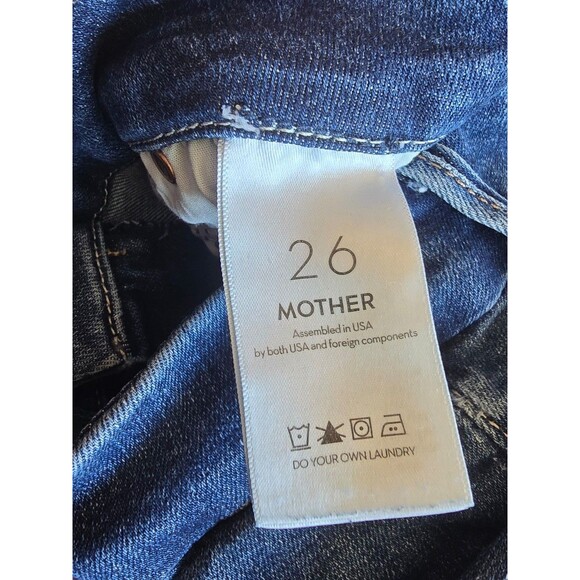 Mother high waisted looker blue jeans women's size 26 - Picture 11 of 12